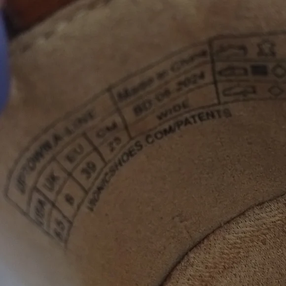 VIONIC Uptown A-Line Loafer Brown Leather Slip On Shoes Women's Size 8.5 - Picture 5 of 5